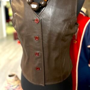 Leather Vest
